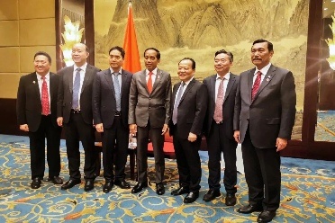 印尼总统佐科会见中国JXF吉祥坊总裁张毓强